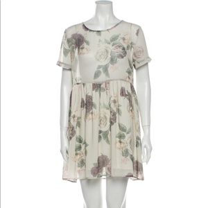 Anine Bing Floral Mini Dress